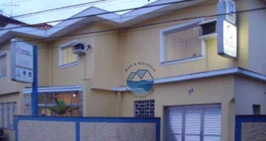 Sobrado com 3 dormitórios para alugar, 209 m² por R$ 6.080,01/mês - Encruzilhada - Santos/SP