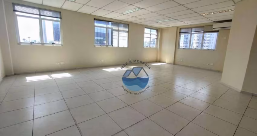 Sala para alugar, 62 m² por R$ 3.490,00/mês - Vila Matias - Santos/SP