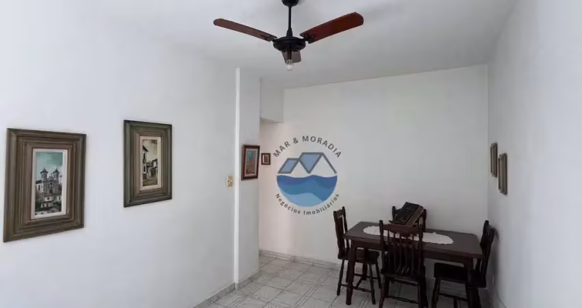 Apartamento com 1 dormitório à venda, 58 m² por r$ 335.000,00 - embaré - santos/sp