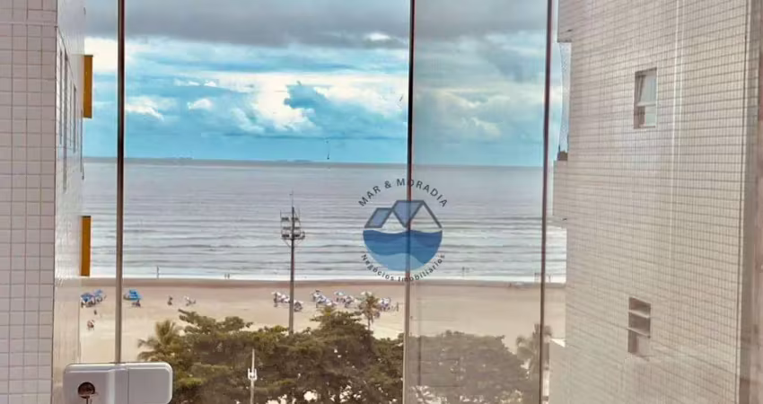 APARTAMENTO VENDA -  FRENTE MAR – 3 QUARTOS – VARANDA – 2 VAGAS  - JOSÉ MENINO – SANTOS