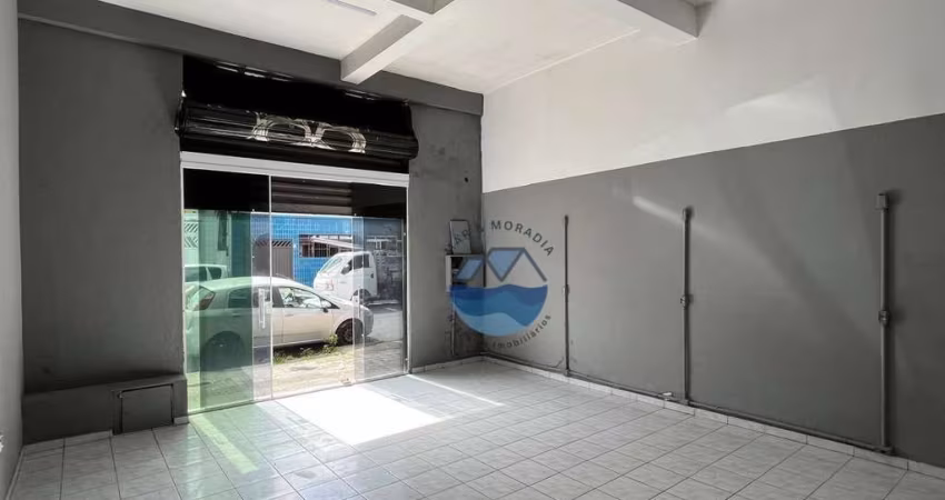 Salão para alugar, 37 m² por R$ 3.000/mês - Macuco - Santos/SP