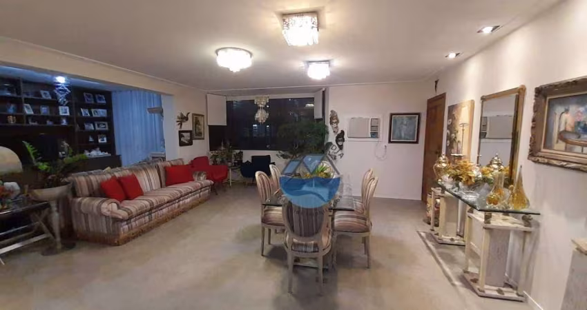 Lindíssimo Apartamento à Beira-Mar - 3 Quartos - Embaré, Santos