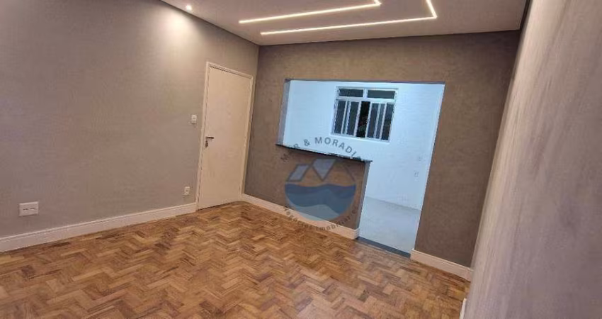Apartamento com 3 dormitórios, 80 m² - venda por R$ 510.000,00 ou aluguel por R$ 4.200,00/mês - Embaré - Santos/SP