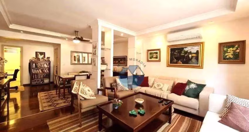 Apartamento alto padrão 3 quartos, à venda - boqueirão em santos