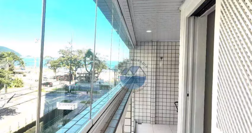 Apartamento com vista para o mar 1 quarto - boqueirão em santos