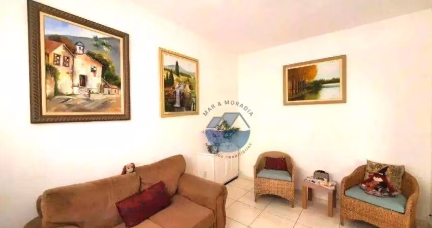 Apartamento aconchegante 2 quartos, à venda - no coração do boqueirão em santos
