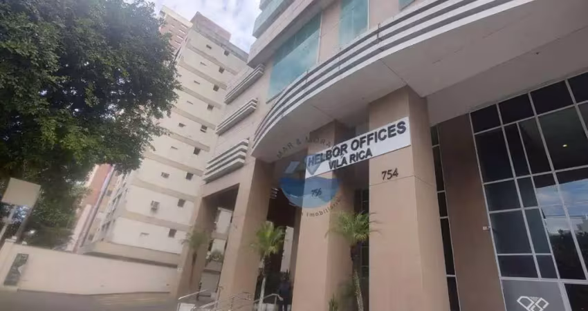 Sala à venda, 44 m² por r$ 630.000,00 - boqueirão - santos/sp