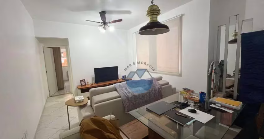 Apartamento com 1 dormitório à venda, 55 m² por r$ 330.000,00 - centro - são vicente/sp