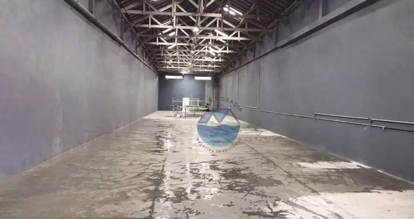 Galpão para alugar, 560 m² por r$ 19.053,16/mês - valongo - santos/sp