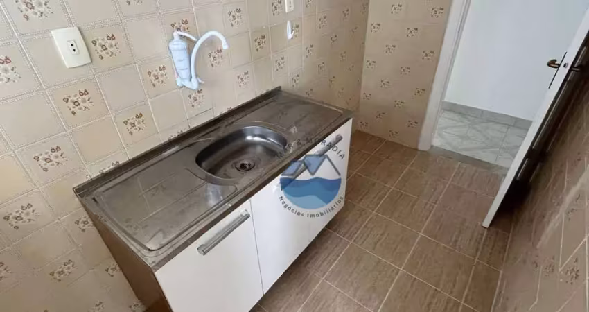 Kitnet  para alugar, 40 m² por r$ 2.200/mês - embaré - santos/sp