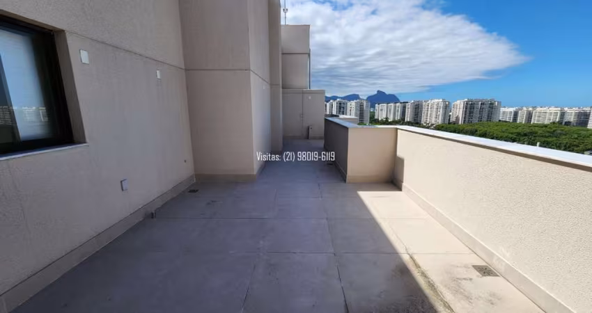 Cobertura na Barra Olímpica, no Like, 3 quartos, lindo lazer, com transporte até o metrô