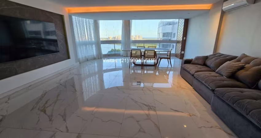 Cobertura de 3 quartos no Viure, Ilha Pura, nascente, vista lagoa, com armários, piscina e churrasqueira