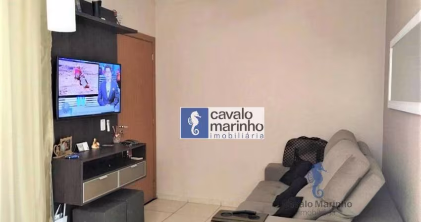 Apartamento com 2 dormitórios à venda, 48 m² por R$ 250.000,00 - Residencial Jequitibá - Ribeirão Preto/SP