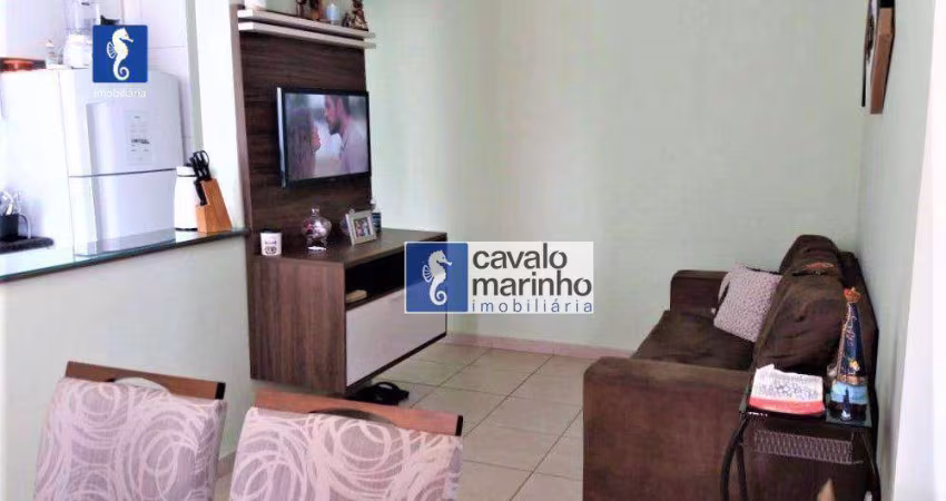 Apartamento com 2 dormitórios à venda, 47 m² por R$ 185.000,00 - Sumarezinho - Ribeirão Preto/SP