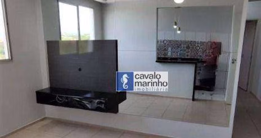 Apartamento com 2 dormitórios à venda, 46 m² por R$ 195.000,00 - Jardim Manoel Penna - Ribeirão Preto/SP
