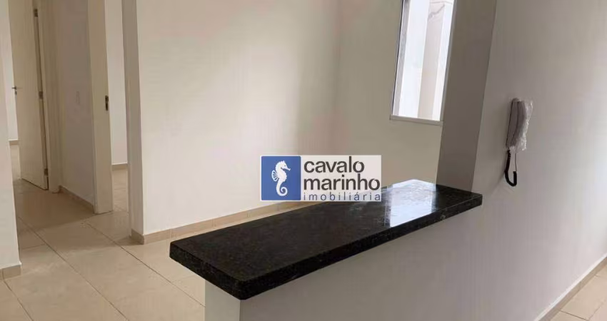 Apartamento com 2 dormitórios à venda, 50 m² por R$ 195.000,00 - Residencial das Américas - Ribeirão Preto/SP