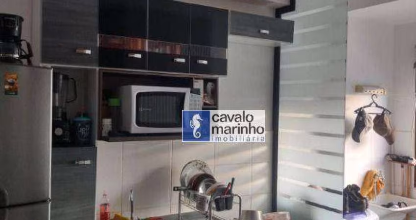 Apartamento com 2 dormitórios à venda, 42 m² por R$ 185.000,00 - Bonfim Paulista - Jardim Santa Cecília - Ribeirão Preto/SP