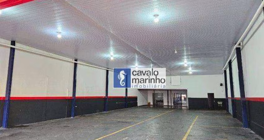 Salão, 490 m² - venda por R$ 1.350.000,00 ou aluguel por R$ 8.852,25/mês - Ipiranga - Ribeirão Preto/SP