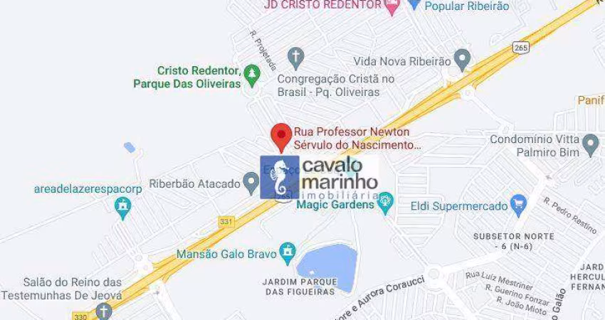 Terreno à venda, 1372 m² por R$ 700.000,00 - Parque das Oliveiras - Ribeirão Preto/SP
