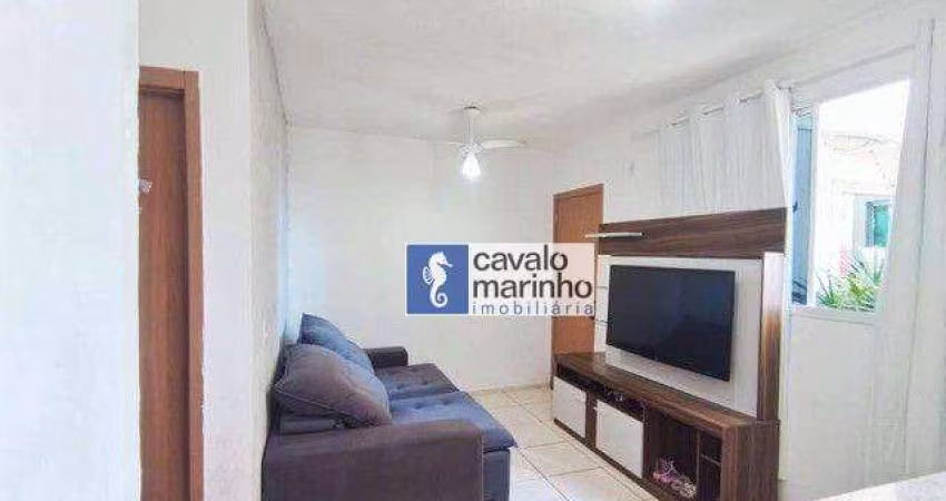 Apartamento com 2 dormitórios à venda, 41 m² por R$ 195.000,00 - Reserva real - Ribeirão Preto/SP