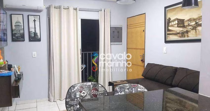 Apartamento com 2 dormitórios à venda, 47 m² por R$ 165.000,00 - Ipiranga - Ribeirão Preto/SP