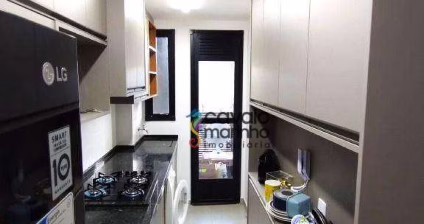 Apartamento com 3 dormitórios à venda, 62 m² por R$ 345.000,00 - Terras de Santa Martha - Bonfim Paulista - Ribeirão Preto/SP