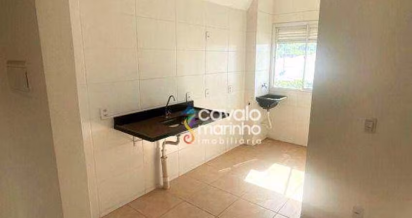 Apartamento com 2 dormitórios à venda, 43 m² por R$ 125.000 - Jardim Heitor Rigon - Ribeirão Preto/SP