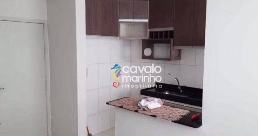 Apartamento com 2 dormitórios à venda, 48 m² por R$ 170.000 - Parque dos Lagos - Ribeirão Preto/SP