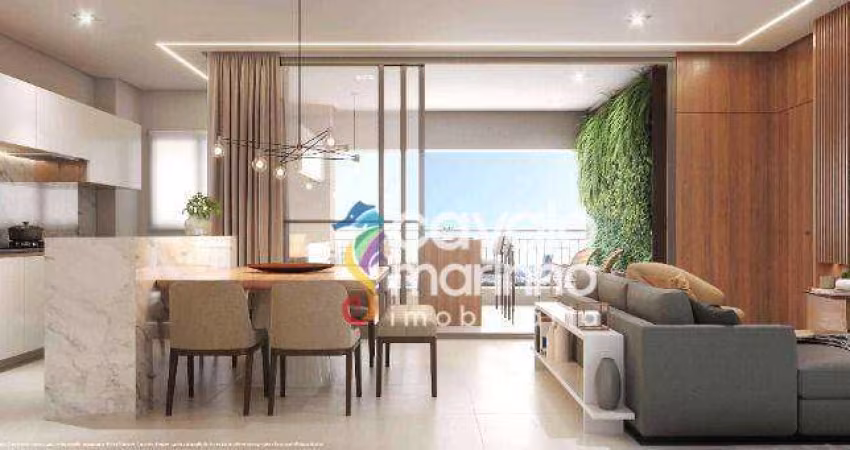 Apartamento com 3 dormitórios à venda, 110 m² por R$ 1.100.000 - Jardim Olhos DÁgua - Ribeirão Preto/SP