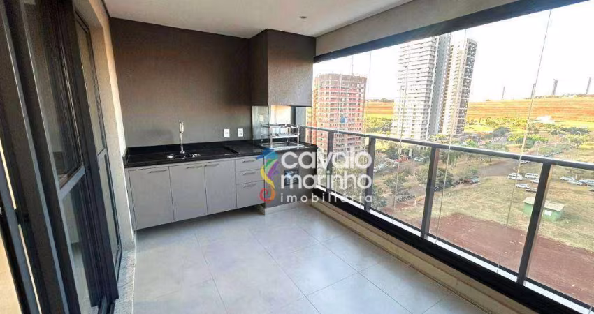 Apartamento com 2 dormitórios para alugar, 97 m² por R$ 6.315,01/mês - Jardim Olhos D'Água - Ribeirão Preto/SP