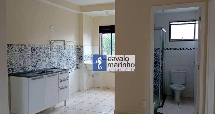 Apartamento com 2 dormitórios à venda, 43 m² por R$ 133.000,00 - Bonfim Paulista - Jardim Santa Cecília - Ribeirão Preto/SP