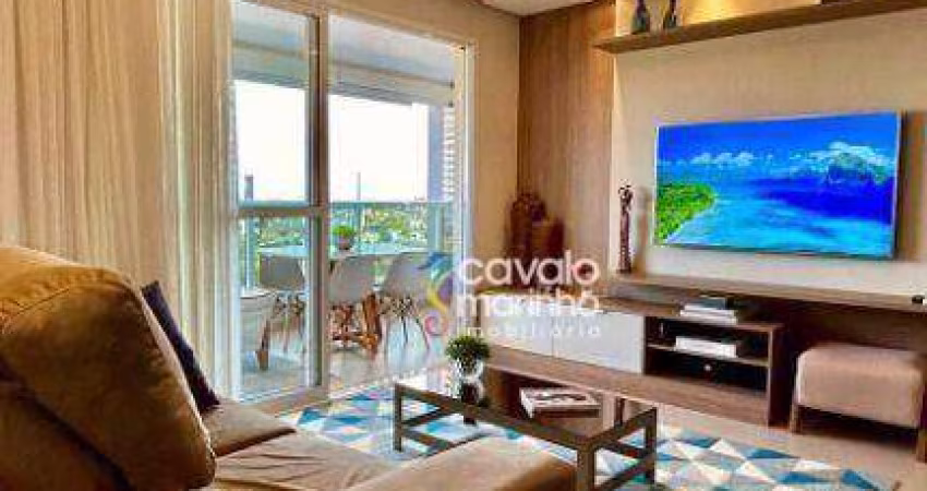 Apartamento com 3 dormitórios à venda, 108 m² por R$ 985.800,00 - Jardim Olhos D'Água - Ribeirão Preto/SP