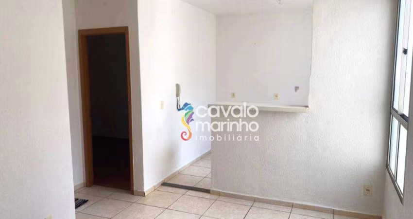 Apartamento com 2 dormitórios à venda, 41 m² por R$ 160.000 - Residencial Jequitibá - Ribeirão Preto/SP