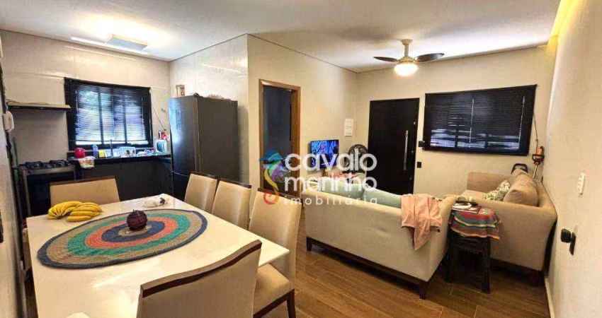 Casa com 2 dormitórios à venda, 74 m² por R$ 680.000 - Jardim Paulista - Ribeirão Preto/SP