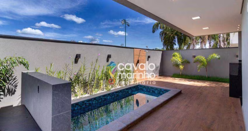 Casa com 3 dormitórios à venda, 162 m² por R$ 1.280.000,00 - Condomínio Buona Vita - Ribeirão Preto/SP