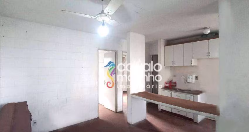 Apartamento com 2 dormitórios à venda, 42 m² por R$ 80.000,00 - Jardim João Rossi - Ribeirão Preto/SP