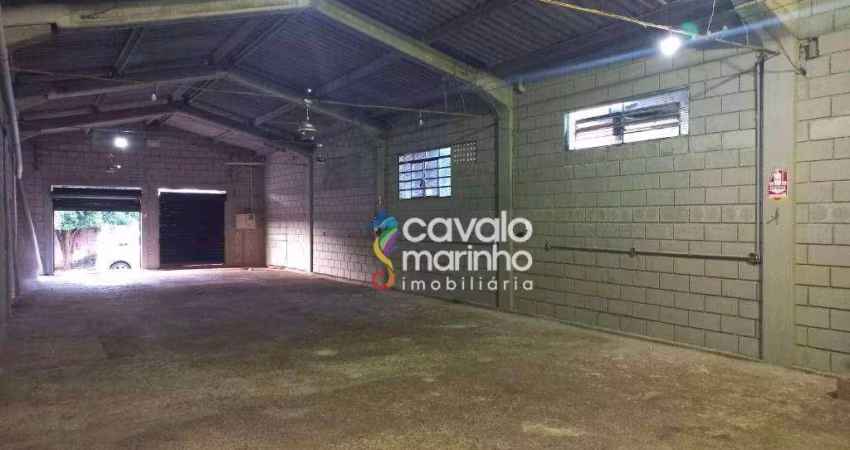 Salão para alugar, 220 m² por R$ 2.978,00/mês - Bonfim Paulista - Jardim Vista Linda - Ribeirão Preto/SP