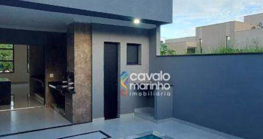 Casa com 3 dormitórios à venda, 162 m² por R$ 1.000.000 - Terras de Santa Martha - Ribeirão Preto/SP