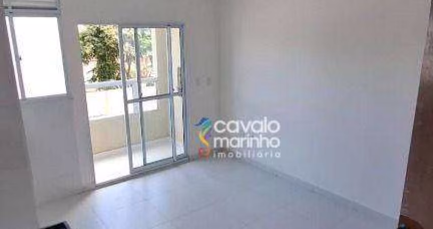 Apartamento com 2 dormitórios, 47 m² - venda por R$ 280.000,00 ou aluguel por R$ 1.537,50/mês - Recreio das Acácias - Ribeirão Preto/SP