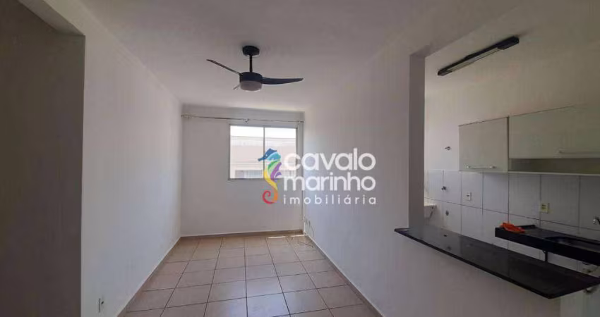 Apartamento com 2 dormitórios para alugar, 54 m² por R$ 1.438,74/mês - Reserva Sul Condomínio Resort - Ribeirão Preto/SP