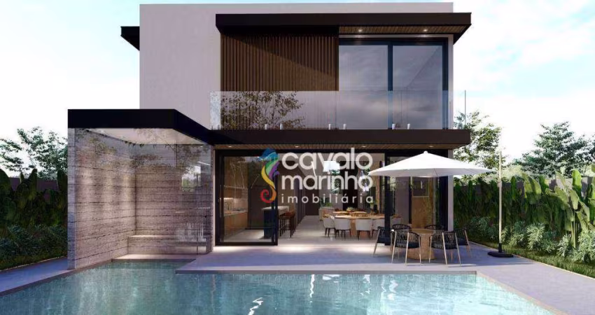 Casa com 5 dormitórios à venda, 400 m² por R$ 4.600.000 - Jardim Olhos D'Água - Ribeirão Preto/SP