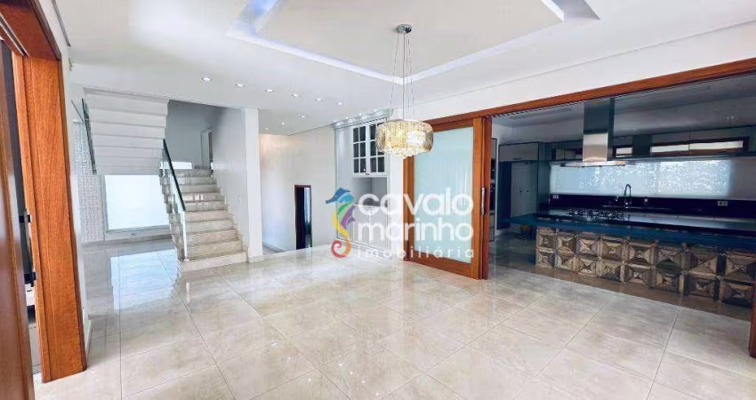 Casa com 4 dormitórios, 437 m² - venda por R$ 3.900.000,00 ou aluguel por R$ 19.213,26/mês - Alphaville - Ribeirão Preto/SP