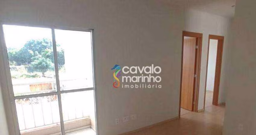 Apartamento com 2 dormitórios à venda, 47 m² por R$ 155.000 - Jardim José Figueira - Ribeirão Preto/SP