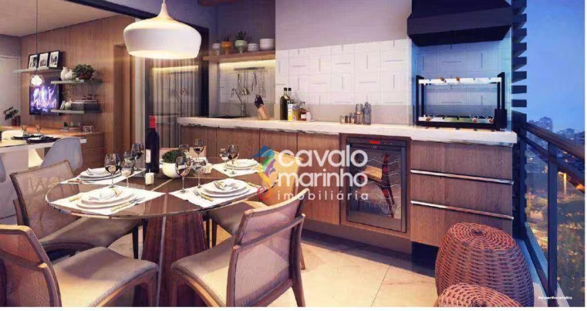 Apartamento com 2 dormitórios à venda, 74 m² por R$ 679.883 - Jardim Olhos DÁgua - Ribeirão Preto/SP