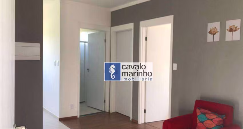 Apartamento com 2 dormitórios, 40 m² - venda por R$ 220.000,00 ou aluguel por R$ 1.394,65/mês - Bonfim Paulista - Jardim Emília - Ribeirão Preto/SP