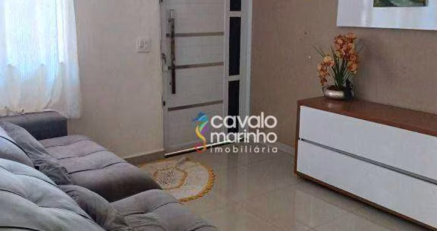 Casa com 3 dormitórios à venda, 110 m² por R$ 525.000 - Parque São Sebastião - Ribeirão Preto/SP