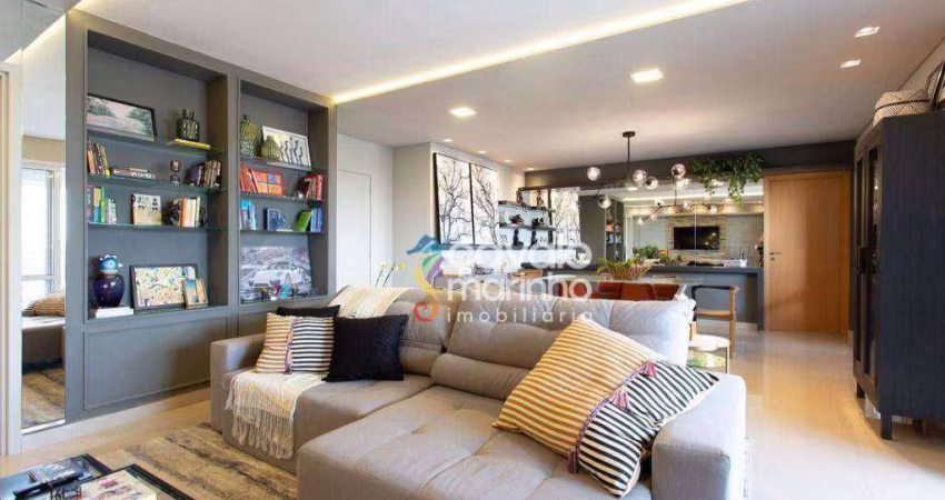 Apartamento com 3 dormitórios à venda, 143 m² por R$ 1.300.000 - Nova Aliança - Ribeirão Preto/SP