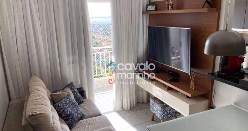 Apartamento com 2 dormitórios à venda, 52 m² por R$ 290.000,00 - Jardim Anhangüera - Ribeirão Preto/SP