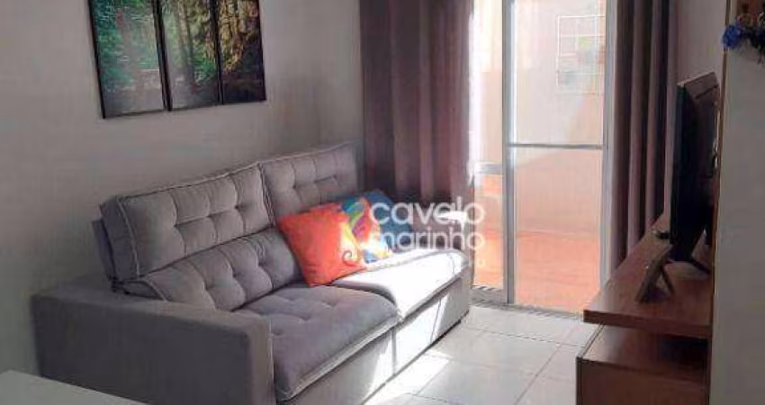 Apartamento com 2 dormitórios à venda, 52 m² por R$ 250.000 - Residencial Greenville - Ribeirão Preto/SP