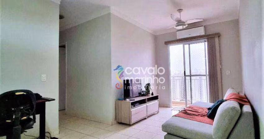 Apartamento com 2 dormitórios à venda, 56 m² por R$ 395.000 - Nova Aliança - Ribeirão Preto/SP